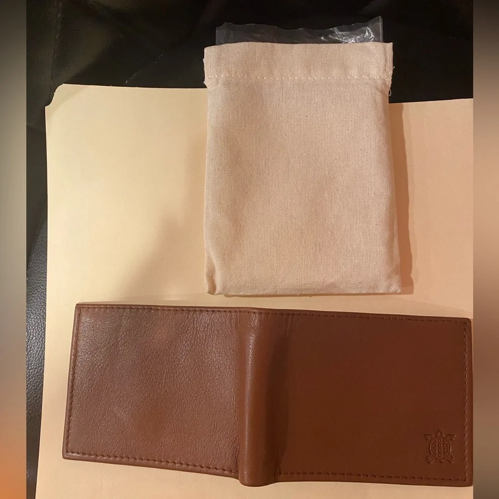 Men Leather Brown Wallet